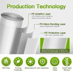 ⁦Vacuum packaging bag, embossed roll bag, Vacuum sealing Bags,sealed food vacuum preservation bag (22 cms Wide x 5 meters)⁩ - الصورة ⁦6⁩