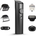 MI Men Xiao Groong Kit,(Trimmer Kit) All-In-One Professional Styling Trimmer,Body Groomer,Nose&Ear Hair Trimng Blade,Beard Comb,40 Length Settings,0.5Mm Precision,Type-C&90 n Run Time,Black