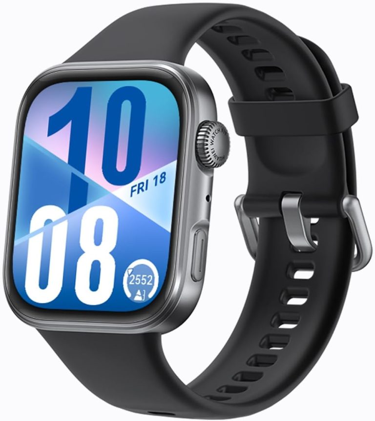HUAWEI WATCH FIT 4 Smart Watch, 1.82" Display, 100+ Sports modes, Fitness & Health Tracker, Emotional Wellbeing Assistant, up to 10-Day Battery Life, iOS & Android Compatible, Black