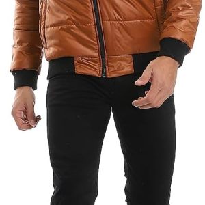 ⁦Andora Mens Double Face Waterproof Bomber Jacket⁩ - الصورة ⁦7⁩