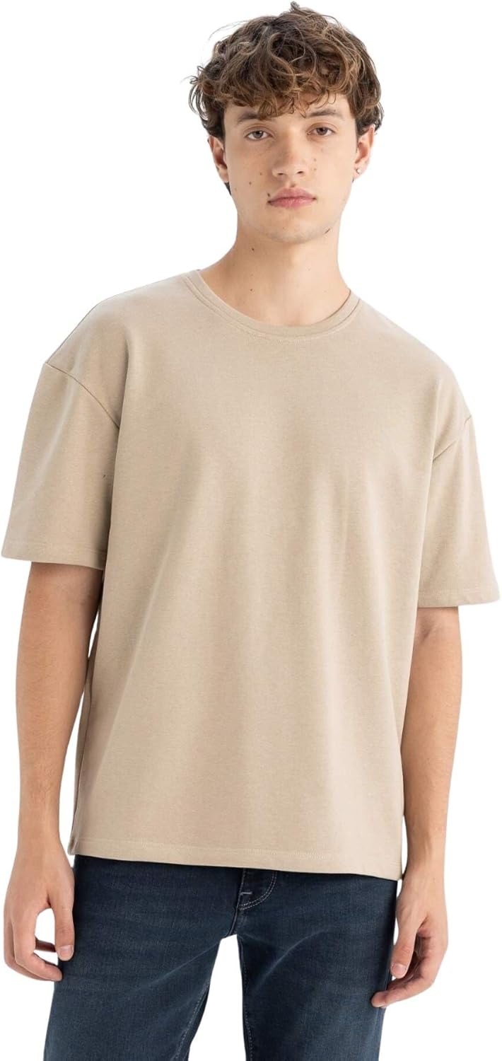 61CAFSlurCL._AC_SL1500_.jpg تيشرت كلاسيكي للأولاد البيبي موديل E0221AX من ديفاكتو