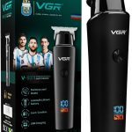 VGR V-937 Professional Hair Trimmer Corded & Cordless (Black)