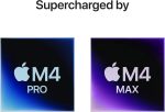 ⁦Apple 2024 MacBook Pro Laptop with M4 Pro, 12-core CPU, 16-core GPU: Built for Apple Intelligence, 14.2-inch Liquid Retina XDR Display, 24GB Unified Memory, 512GB SSD Storage; Space Black; EN Keyboard⁩ - الصورة ⁦3⁩