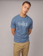 ⁦American Eagle Mens Logo Graphic T-Shirt⁩ - الصورة ⁦2⁩