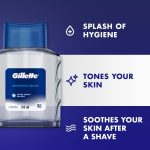 ⁦Gillette Refreshing Breeze, After Shave Splash – 100ml⁩ - الصورة ⁦2⁩