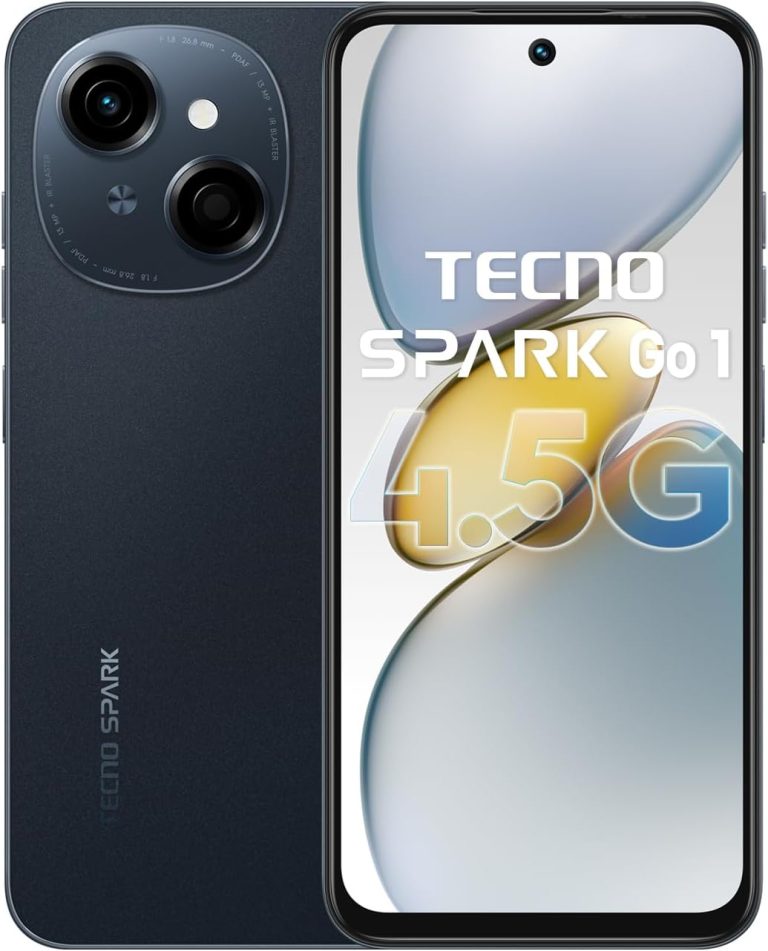 Spark Go 1 Dual SIM Startrail Black 4GB RAM 128GB - Middle East Version