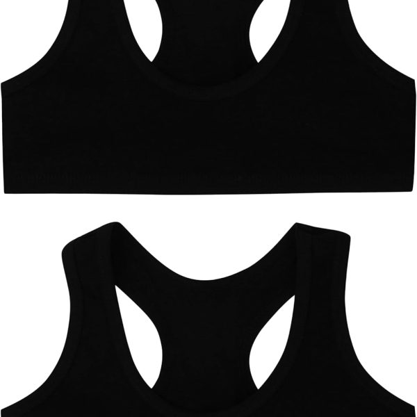 Charmaine Crop Top Sports Bra for Girls