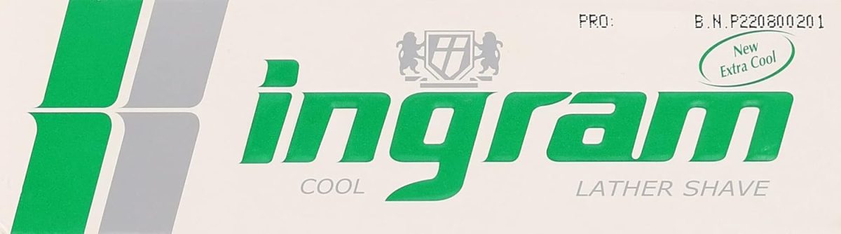 ⁦Ingram cool lather shave cream tube 60 gm men smoothing shaving skin uk shipping⁩ - الصورة ⁦2⁩