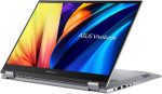 ⁦ASUS Vivobook S 14 Flip, AMD Ryzen 7 7730U, 8GB DDR4 on board AMD Radeon Graphics, 15.6" (1920 x 1200) 16:10 IPS 300 Nits, 512GB SSD, Windows 11 (TN3402YA-LZ007W) 1 Year Perfect Warranty by ASUS⁩ - الصورة ⁦2⁩