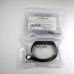 ⁦OcioDual Silicone Replacement Strap Compatible with Xiaomi Mi Band 6 5 Amazfit Band 5 Black Soft Strap Anti-lost Replacement⁩ - الصورة ⁦9⁩