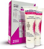 Argento Night Cream Collagen & Hyaluronic Acid 60gm × 2 pieces