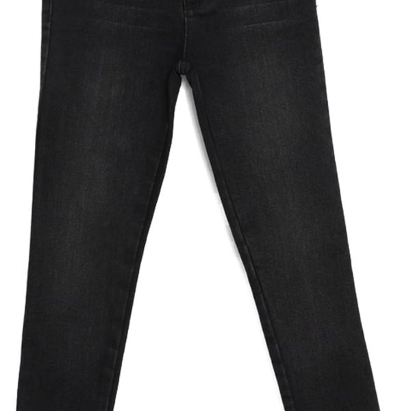 LC واكيكي بنطلون جينز للبنات مع خصر مطاطي قابل للتعديل