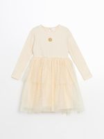 LC WAIKIKI Crew Neck Floral Girls' Dress - الصورة 2
