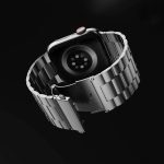 ⁦Fitlink Stainless Steel Metal Band for Apple Watch 38/40/42/44mm Strap Replacement Link Bracelet Band Compatible with Apple Watch Series 6/54/3/2/1/SE⁩ - الصورة ⁦5⁩
