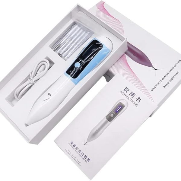 Mole Remove Laser Plasma Pen Freckle Remover Machine 9 Speed LCD Display Mole Removal Dark Spot Remover Skin Wart Tag Tattoo Remove Tool Beauty Salon Dark Spot Remover Wart Remover