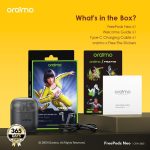 ⁦Oraimo OTW-330S FreePods Neo ENC Wireless Earbuds Bluetooth TWS Earphone with APP Control,50h Play T⁩ - الصورة ⁦7⁩