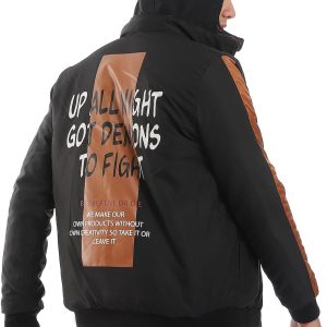 ⁦Andora Mens Double Face Waterproof Bomber Jacket⁩ - الصورة ⁦6⁩