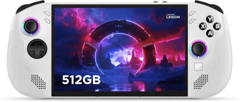 Lenovo Legion Go S Gaming Console - Touch Display 8" FHD+ (1920x1200) IPS 120Hz, AMD Ryzen Z2 Go, RAM 16GB, SSD 512GB, Wi-Fi 6E, Windows 11 Home - Glacier White