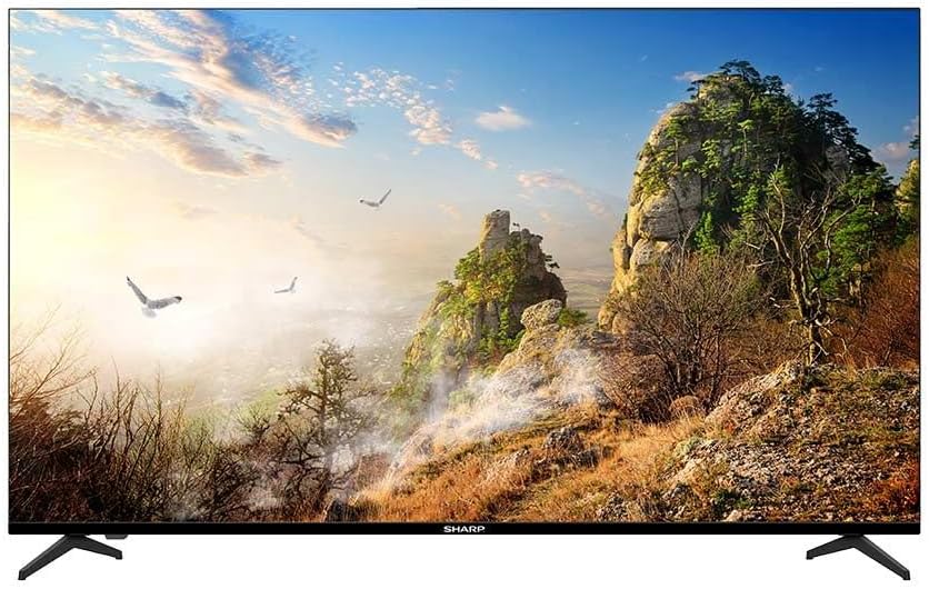 SHARP 4K Smart Deep Chroma Frameless TV 55 Inch 4T-C55FJ16EX