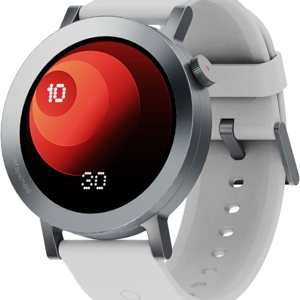 CMF Watch Pro 2 Smartwatch for Men Women, Fitness Tracker with Heart Rate, SPO₂ Monitoring,120 Sports Model, Bluetooth Calls with AI Noise Reduction, IP68 Waterproof with GPS for Android iOS Ash Grey