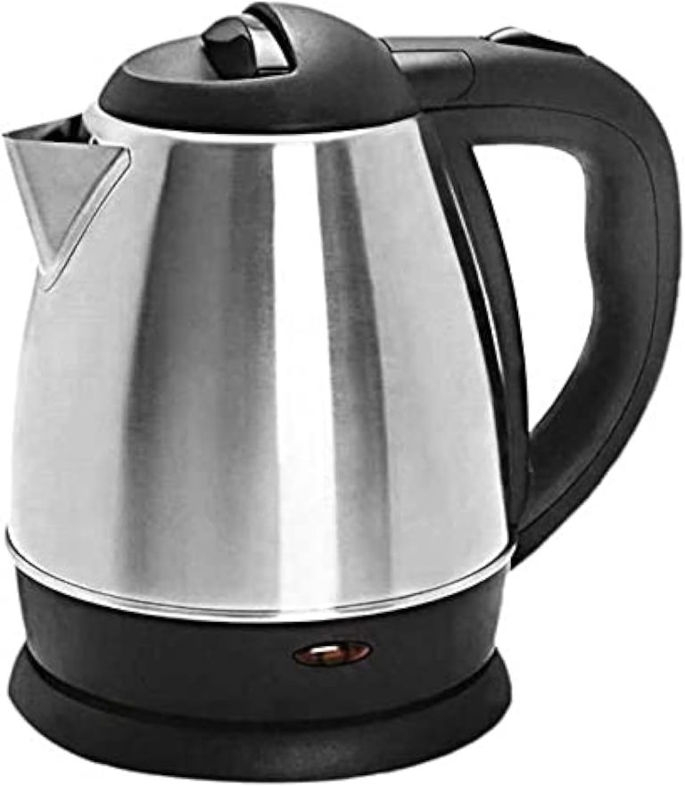 Flamngo FM3000 stainless steel electric kettle, 1.5 liters - silver
