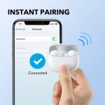 ⁦Soundcore by Anker Life P2i TWS, AI-Enhanced Calls, 2 EQ Modes, 28H Playtime with Fast Charging, Bluetooth 5.2, Easy-Pairing, Button Control, White,18 Months warranty⁩ - الصورة ⁦2⁩