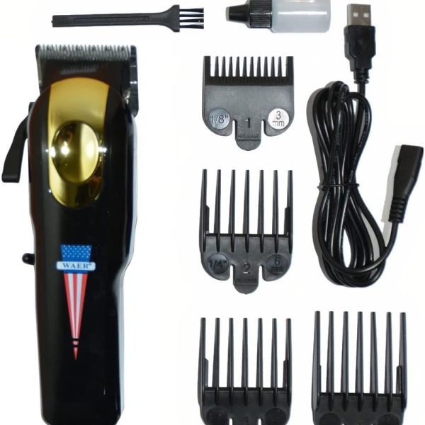 ماكينة حلاقة كهربائية احترافية من واير، لحلاقة الشعر وتشذيب اللحية، موديل WA-718