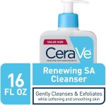 ⁦CeraVe Renewing SA Cleanser For Normal Skin 473ml (Product of USA)⁩ - الصورة ⁦2⁩