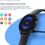 ⁦Oraimo ER Smartwatch (OSW-42), 1.43" Screen with Bluetooth Calling Features – Black⁩ - الصورة ⁦9⁩