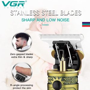 ⁦VGR V-228 Electric shaving machine for men - hair shaving and trimming beard⁩ - الصورة ⁦4⁩