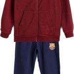 LC WAIKIKI Boys Hooded Barcelona Printed Tracksuit Set