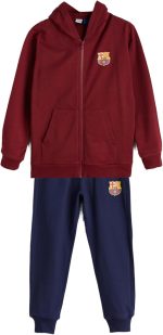 LC WAIKIKI Boys Hooded Barcelona Printed Tracksuit Set
