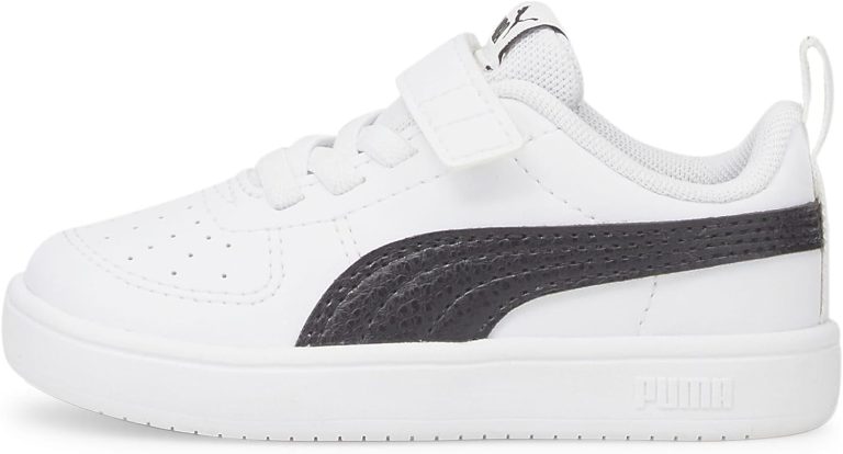PUMA Unisex Baby Rickie Ac Inf Sneaker, Puma White