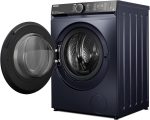⁦Toshiba Washing Machine Capacity 10.5 Kg - Inverter - 1400 RPM - Wifi - Steam Wash - Morandi Grey - TW-BK115GF4EG(MK)⁩ - الصورة ⁦3⁩
