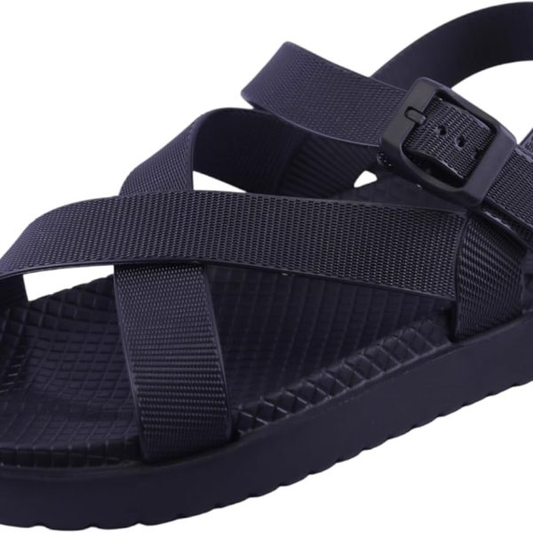 Romba Men's Sandals for Men - Waterproof and Slip Resistant - Comfortable and Light Design for Daily Walking and Trekking