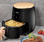Silver Crest Air Fryer 6 Liter 2400W Multifunction Touch Screen - Black