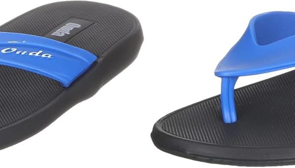 شبشب فليب فلوب لونين بشعار امامي للرجال دافوس‎ من اوندا - اسود وازرق، 42/43