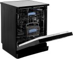 ⁦white point WPD148HDB - Dish Washer - 14 PERSON - 8 Programs - Half load - Digetal - Black - turky⁩ - الصورة ⁦2⁩