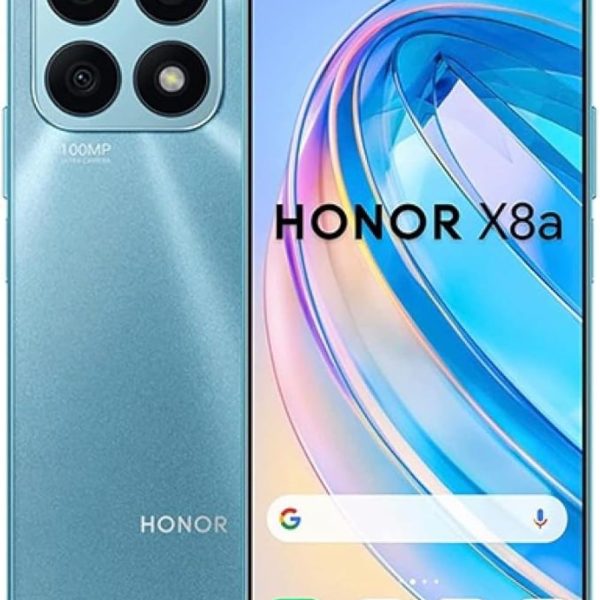 Honor X8a Single SIM 8GB Ram+128GB ROM (6.7 Inches) (4GB) - (Cyan Lake) |1 year manufacturer warranty