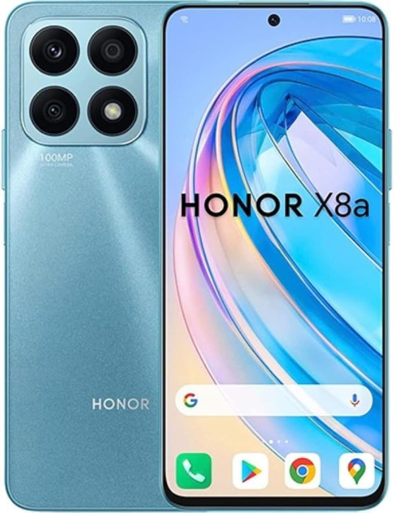 Honor X8a Single SIM 8GB Ram+128GB ROM (6.7 Inches) (4GB) - (Cyan Lake) |1 year manufacturer warranty