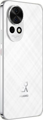 ⁦HUAWEI nova 13 Smartphone With 12GB RAM And 256GB Storage Capacity, High-resolution OLED display with smooth refresh rate - White⁩ - الصورة ⁦4⁩