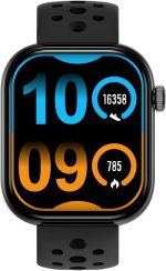 Infinix XWatch H4 (XW4L)- Black,2.04" full touch HD screen, IP68 Waterproof, 10 days Normal usage time, BT V5.3, 45g,Heart rate,SPO2,300mAh battery, magnetic charging, supports call,12 Month Warranty