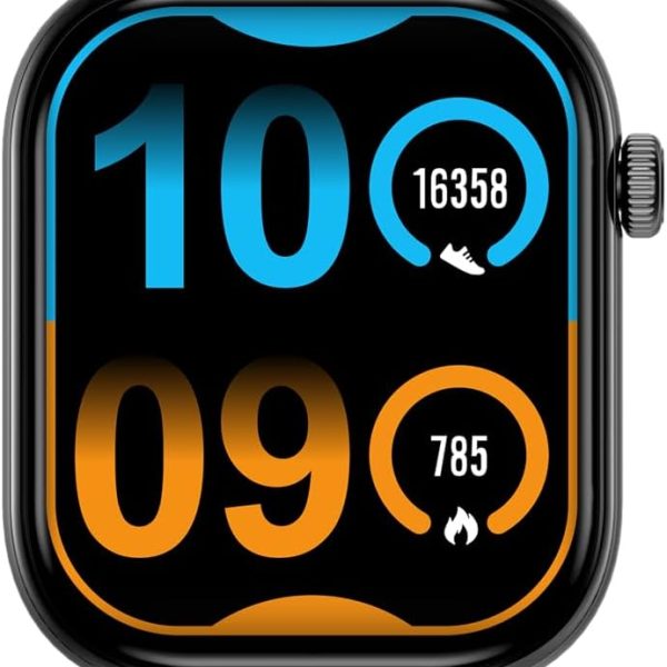 Infinix XWatch H4 (XW4L)- Black,2.04" full touch HD screen, IP68 Waterproof, 10 days Normal usage time, BT V5.3, 45g,Heart rate,SPO2,300mAh battery, magnetic charging, supports call,12 Month Warranty