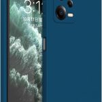 Topme Cover for Redmi Note 12 Pro+ 5G / Redmi Note12 ProPlus (6.67 Inches) Case Cover, Skin Protection Silicone TPU Case – Sapphire Blue