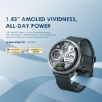 Oraimo OSW-820 Smart Watch 5R Premium Smartwatch Sleek and Robust for Active Lifestyles - Black