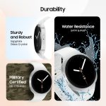 ⁦Samsung Galaxy Watch8 (44mm, LTE, Graphite) with 3nm Processor | Dual GPS | Sapphire Glass & Armor Aluminum | 5ATM & IP68 | BP, ECG, IHRN & Vascular Load Monitoring | Anti-oxidant Index⁩ - الصورة ⁦5⁩