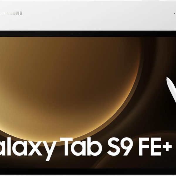 Samsung Galaxy Tab S9 FE Plus Tablet, Silver 8 GB RAM, 128 GB Storage (Samsung Turkey Warranty) wifi