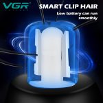 ⁦VGR V-613 Ear, Nose & Eyebrow Trimmer Professional USB Rechargeable Nose Trimmer for Men and Women Nose Clippers Eyebrow Facial Hair Trimmer Body Grooming Kit IPX5 Waterproof Dual Edge Blades⁩ - الصورة ⁦7⁩