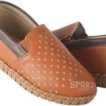 TOBAKO Sneaker Boys Casual Leather Mold 785 HAVAN, 32 EU