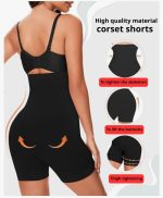 ⁦Corset Shorts for Women Tummy Control Thigh Butt Lift Comfortable High Quality Material Perfect for Daily Use⁩ - الصورة ⁦3⁩